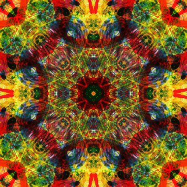 Kusursuz renksiz dekoratif sanat deseni.