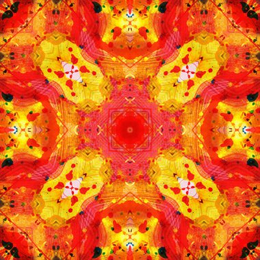 Kusursuz renksiz dekoratif sanat deseni.