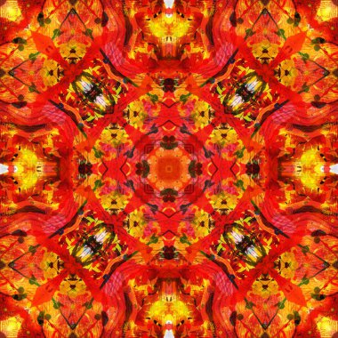 Kusursuz renksiz dekoratif sanat deseni.