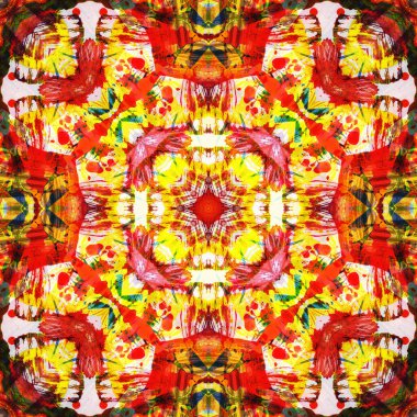 Kusursuz renksiz dekoratif sanat deseni.