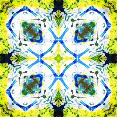 Kusursuz renksiz dekoratif sanat deseni.