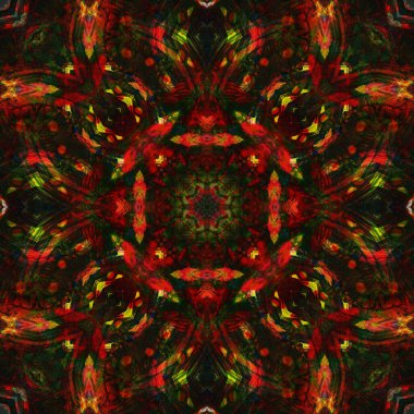 Kusursuz renksiz dekoratif sanat deseni.