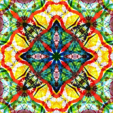 Kusursuz renksiz dekoratif sanat deseni.