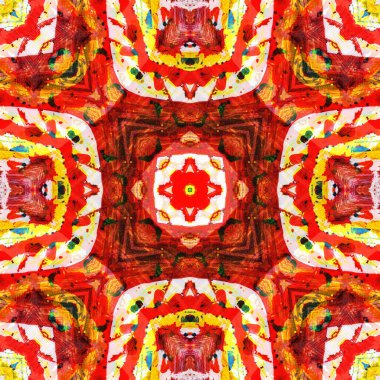 Kusursuz renksiz dekoratif sanat deseni.