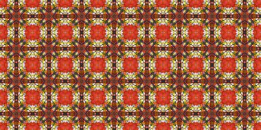 Kusursuz soyut simetrik halı deseni dokusu