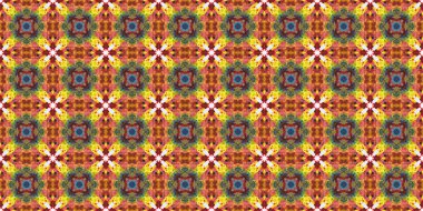 Kusursuz soyut simetrik halı deseni dokusu