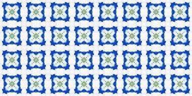 Kusursuz soyut simetrik halı deseni dokusu