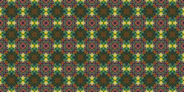 Kusursuz soyut simetrik halı deseni dokusu