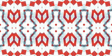 Kusursuz simetrik desen. Doku sürekli örülmüş