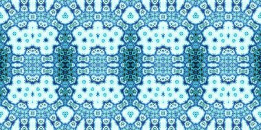 Kusursuz simetrik desen. Doku sürekli örülmüş