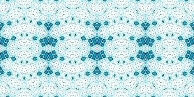 Kusursuz simetrik desen. Doku sürekli örülmüş