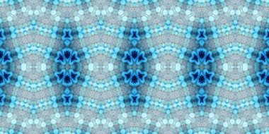 Kusursuz simetrik desen. Doku sürekli örülmüş