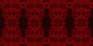 Kusursuz simetrik desen. Doku sürekli örülmüş