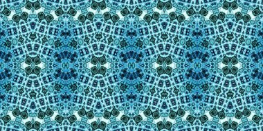 Kusursuz simetrik desen. Doku sürekli örülmüş