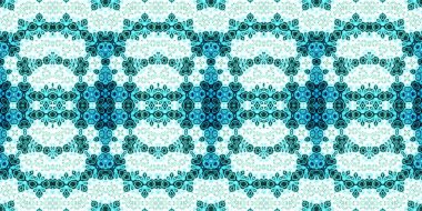 Kusursuz simetrik desen. Doku sürekli örülmüş