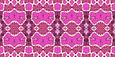 Kusursuz simetrik desen. Doku sürekli örülmüş