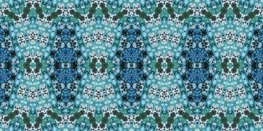 Kusursuz simetrik desen. Doku sürekli örülmüş