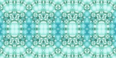 Kusursuz simetrik desen. Doku sürekli örülmüş