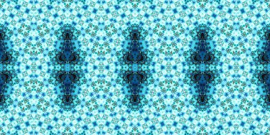 Kusursuz simetrik desen. Doku sürekli örülmüş