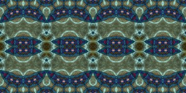 Kusursuz simetrik desen. Doku sürekli örülmüş