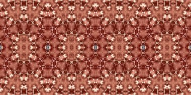 Kusursuz simetrik desen. Doku sürekli örülmüş