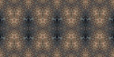 Kusursuz simetrik desen. Doku sürekli örülmüş