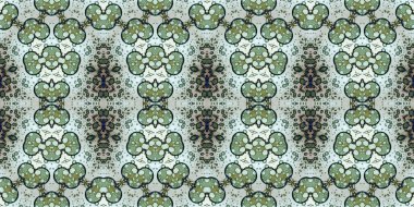 Kusursuz simetrik desen. Doku sürekli örülmüş