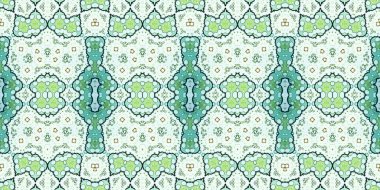 Kusursuz simetrik desen. Doku sürekli örülmüş