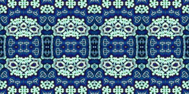 Kusursuz simetrik desen. Doku sürekli örülmüş