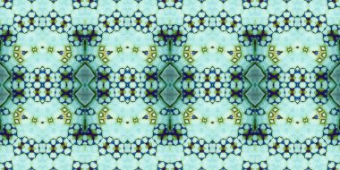 Kusursuz simetrik desen. Doku sürekli örülmüş