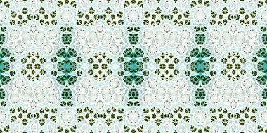 Kusursuz simetrik desen. Doku sürekli örülmüş