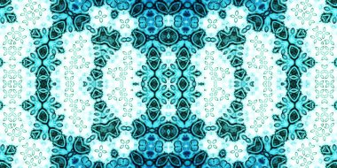 Kusursuz simetrik sanat modeli. Kaleydoskop dokusu