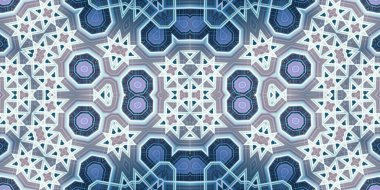 Kusursuz simetrik sanat modeli. Kaleydoskop dokusu