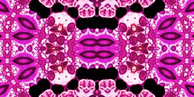 Kusursuz simetrik sanat modeli. Kaleydoskop dokusu