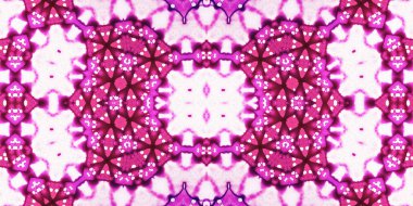 Kusursuz simetrik sanat modeli. Kaleydoskop dokusu