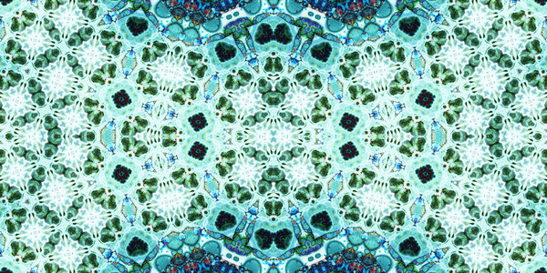 seamless symmetrical art pattern. Kaleidoscope texture