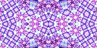 Kusursuz simetrik sanat modeli. Kaleydoskop dokusu