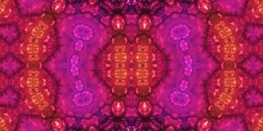 Kusursuz simetrik sanat modeli. Kaleydoskop dokusu