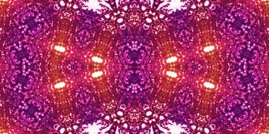 Kusursuz simetrik sanat modeli. Kaleydoskop dokusu