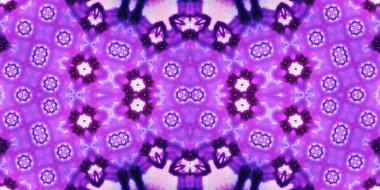 Kusursuz simetrik sanat modeli. Kaleydoskop dokusu