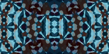 Kusursuz simetrik sanat modeli. Kaleydoskop dokusu