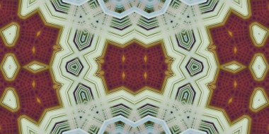 Kusursuz simetrik sanat modeli. Kaleydoskop dokusu