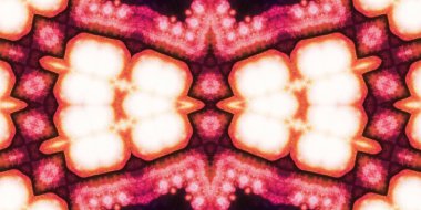 Kusursuz simetrik sanat modeli. Kaleydoskop dokusu