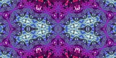 Kusursuz simetrik sanat modeli. Kaleydoskop dokusu