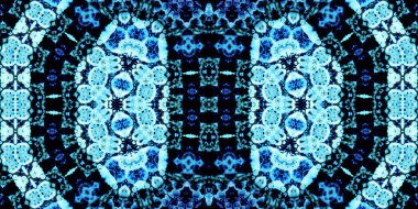 Kusursuz simetrik sanat modeli. Kaleydoskop dokusu