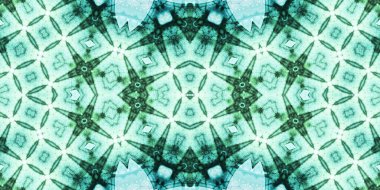 Kusursuz simetrik sanat modeli. Kaleydoskop dokusu