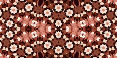 Kusursuz simetrik sanat modeli. Kaleydoskop dokusu