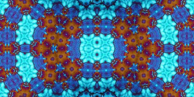 Kusursuz kare sanat modeli. Kaleydoskop dokusu