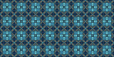 Kusursuz halı deseni. Kaleydoskop sanat dokusu