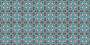 Kusursuz halı deseni. Kaleydoskop sanat dokusu